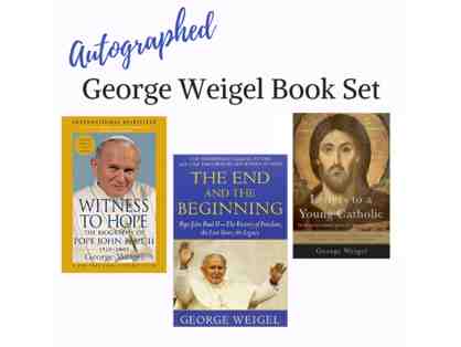 George Weigel Bibliophile Gift Set (Autographed!)