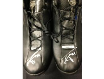 Tim Duncan Autographed Shoes