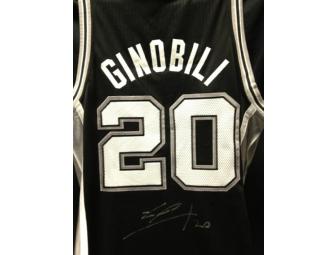 Autographed Manu Ginobili Jersey
