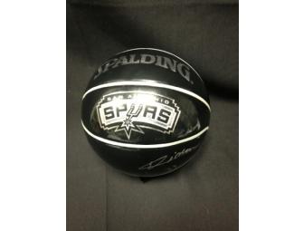 Boris Diaw Signed Basketball
