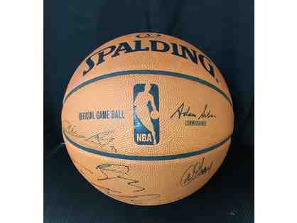 2014 - 2015 Spurs Full Team Autographed Basketball