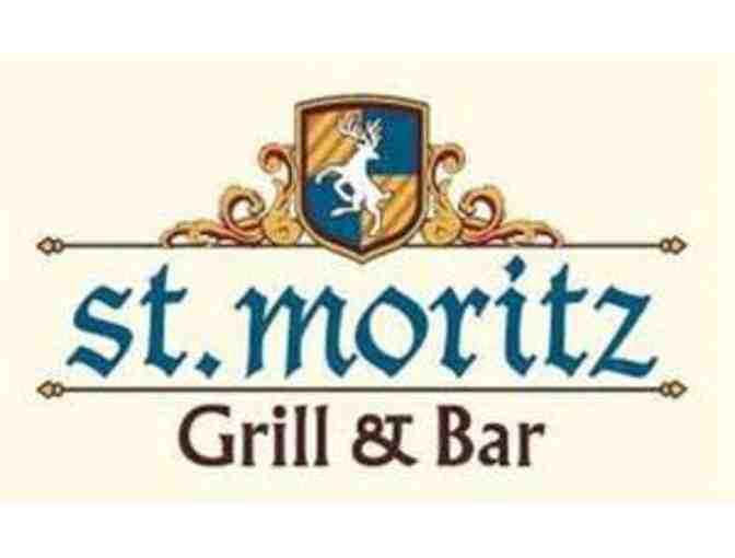 St. Moritz Grill $100 Gift Certificate -AND 4 AMC Movie Passes
