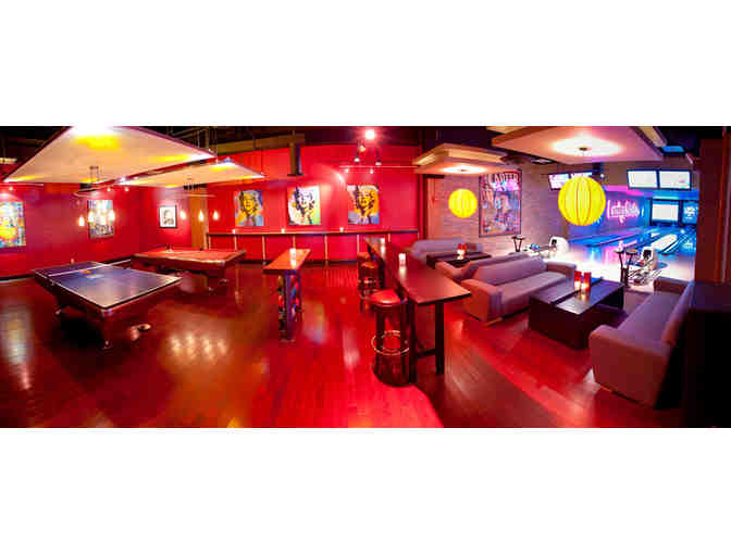 Lucky Strike Bowling Party for 8 in Manhattan