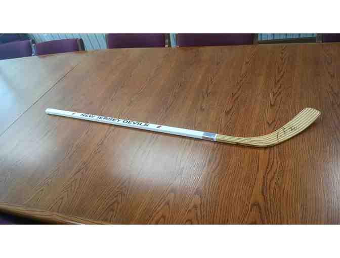 Autographed NJ Devils Hockey Stick and Puck!