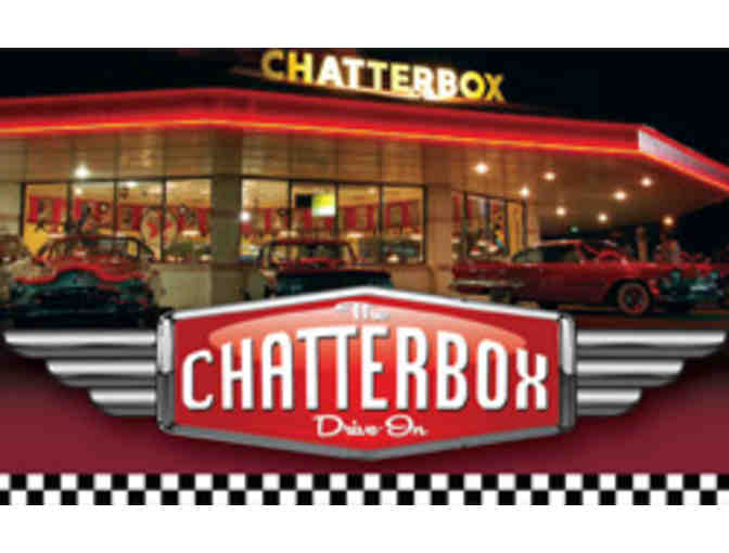 $50 Gift Card: Upper Sports Deck, $50 Gift Card: Chatterbox Restaurant, 2 AMC Movie passes