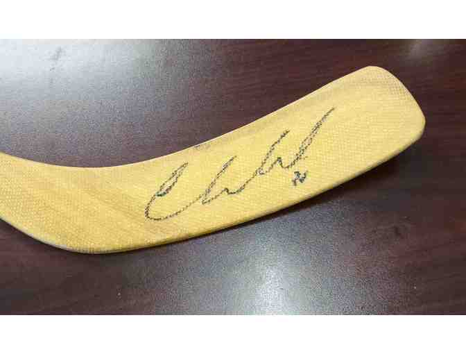 Autographed NJ Devils Hockey Stick signed by All-Star Goalie Cory Schneider!