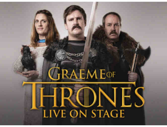 2 Tickets to Graeme of Thrones at MPAC AND $50 GC La Campagna & $25 GC Grand Cafe!