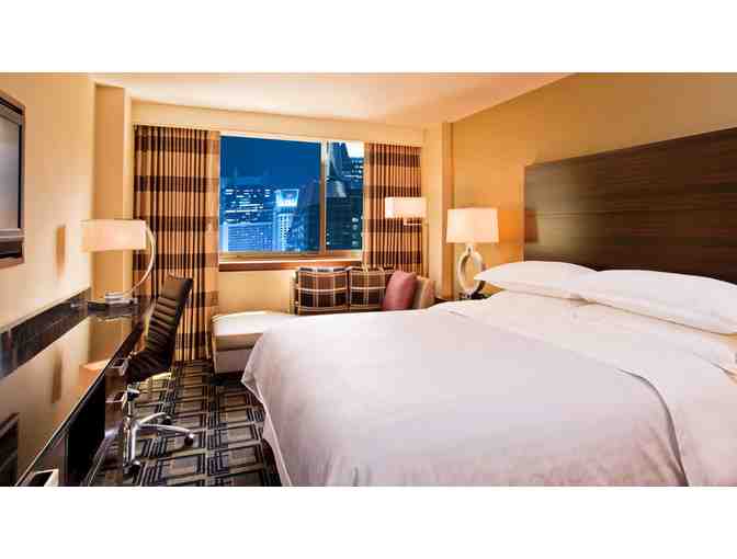 1 Night - (Weekend) Stay for 2 Sheraton NY Times Square Hotel & $100 GC Seafire Grill