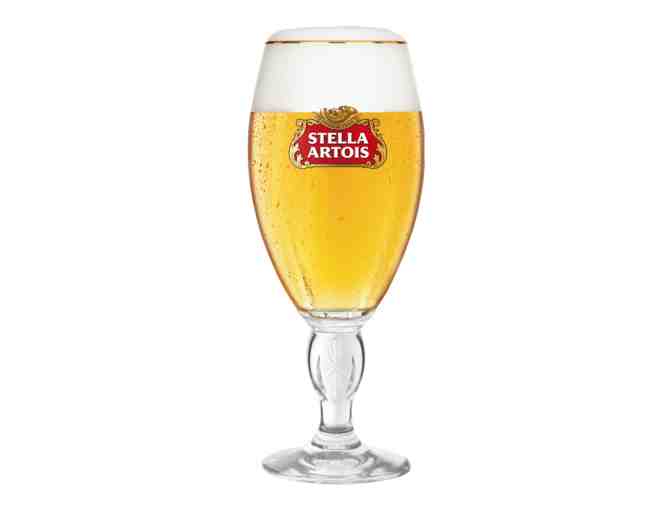 One Dozen Stella Artois 11 Ounce Chalice Glasses