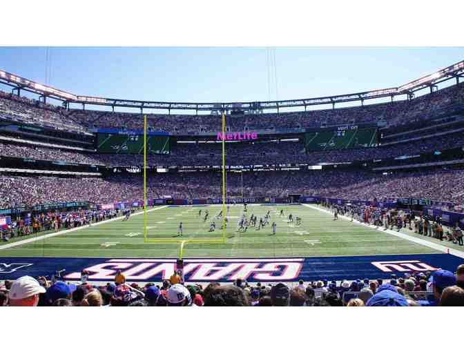 4 Lower Level Tickets (EXCELLENT SEATS) to a 2017 NY Giants Home Game with parking pass - Photo 1