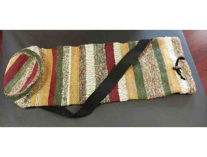 SCARC Saori Weaving - Yoga Mat Bag