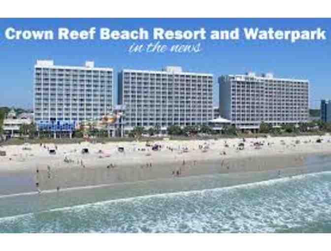 2 Night Stay at Crown Reef Resort & Water Park Myrtle Beach & $100 GC to NY Prime