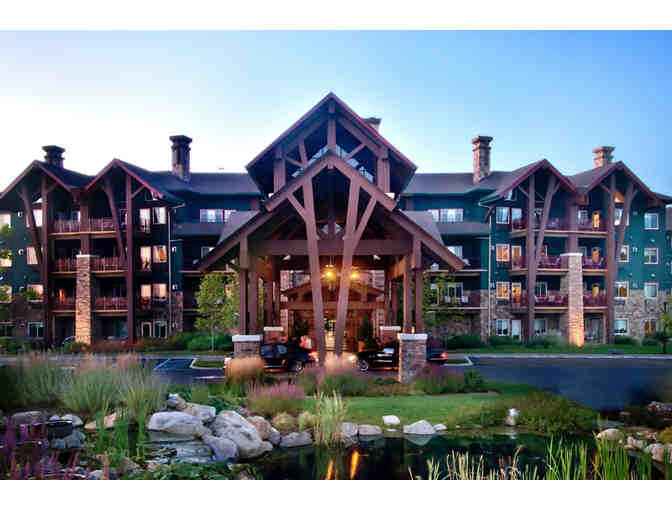 1 Night Stay Grand Cascades Lodge, Two-some at Crystal Springs & Dining Gift Card - Photo 1