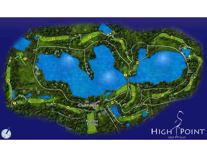 High Point Golf Club - Foursome of Golf