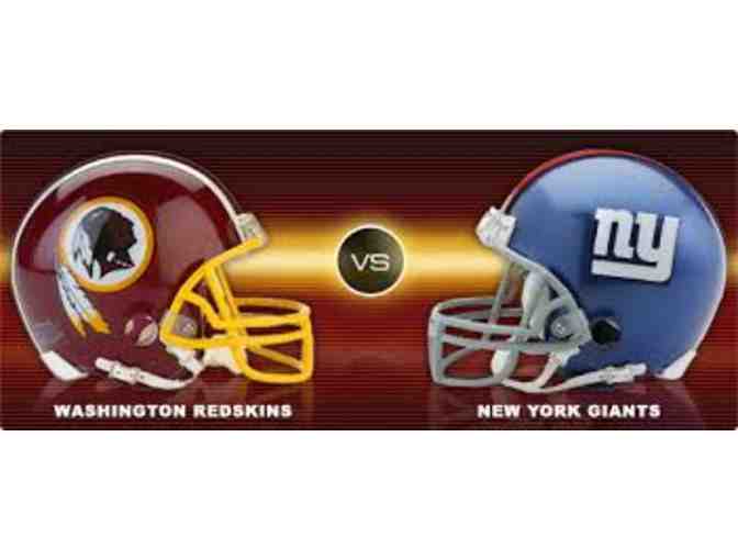 2 Tickets to NY Giants Game VS Washington Redskins - Sunday 10/28/18 at 1 PM