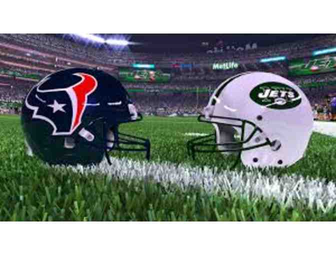 2 NY Jets Toyota Club Tickets - Jets VS Texans - Saturday, December 15th