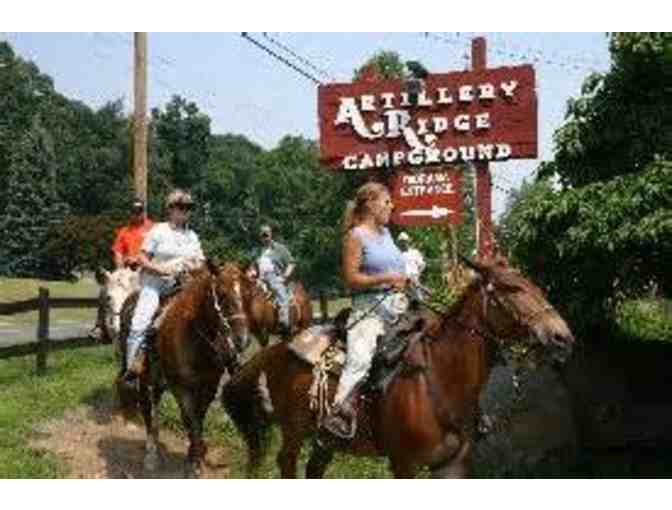 $120 Gift Certificate - Artillery Ridge Camping Resort (Gettysburg PA)