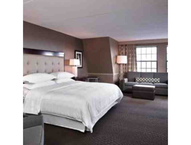 1 Night Weekend Stay at the Sheraton Parsippany Hotel & Dinner for 2 at Navona Fine Cuisine