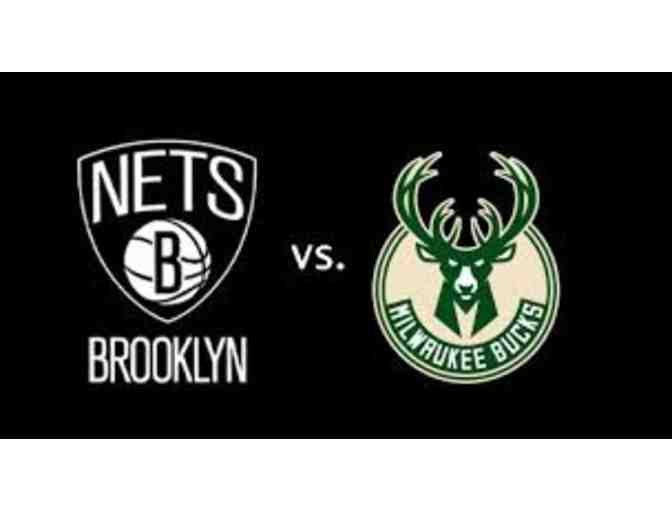 2 Suite Tickets to Brooklyn Nets vs. Milwaukee game on April 1, 2019 - Photo 1