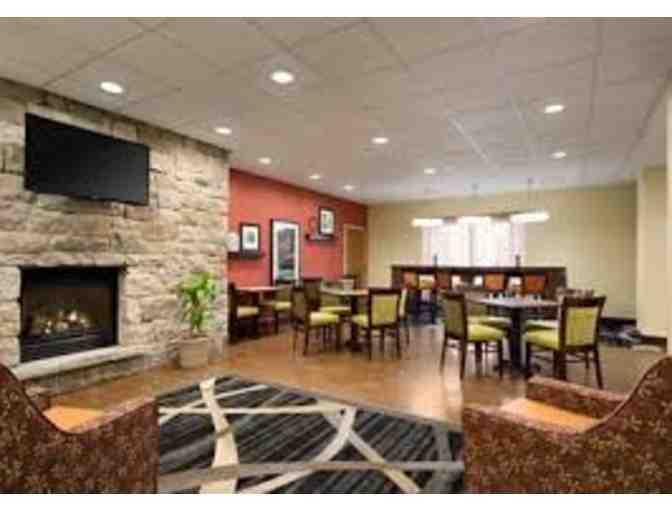 1 Night Stay at The Hampton Inn & Suites & 4 Passes to Lehigh Gorge Scenic Railway