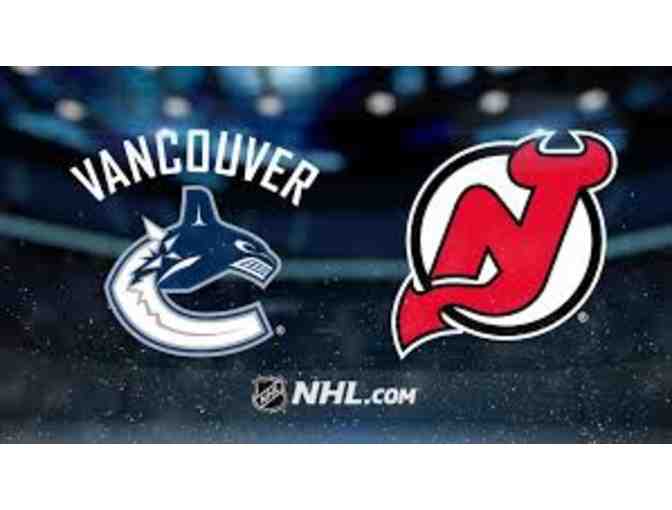 4 NJ Devils Suite Tickets to the October 19th game vs. Vancouver Canucks