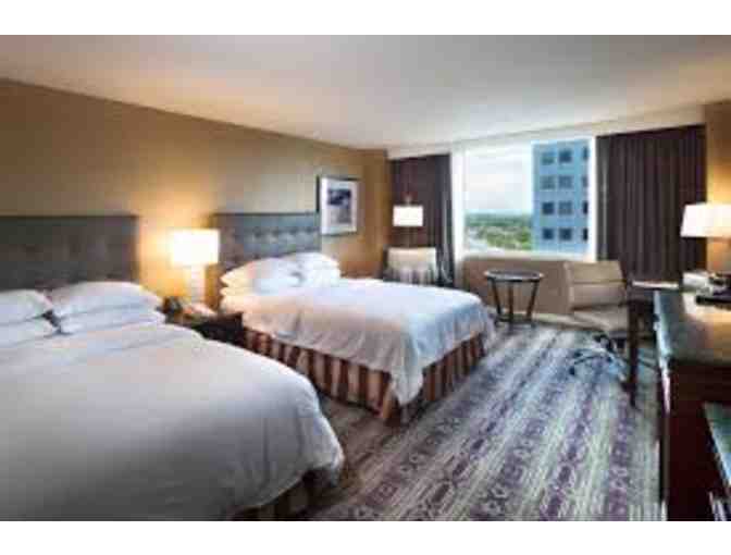 1 Night Stay with breakfast for 2 at the Harrisburg Hilton and 2 Hershey Park Passes