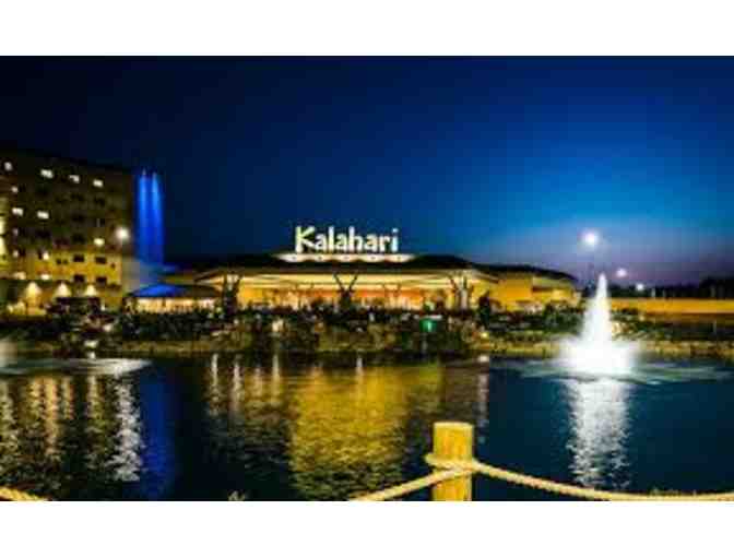 1 Night Stay at Kalahari Resort - Includes 4 Waterpark Passes - Photo 1