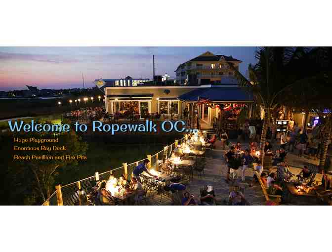 2 Night Stay at Holiday Inn Ocean City and $50 Gift Card to Ropewalk Restaurant