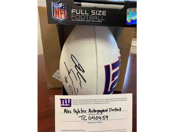 NY Giants Football autographed by Alec Ogletree