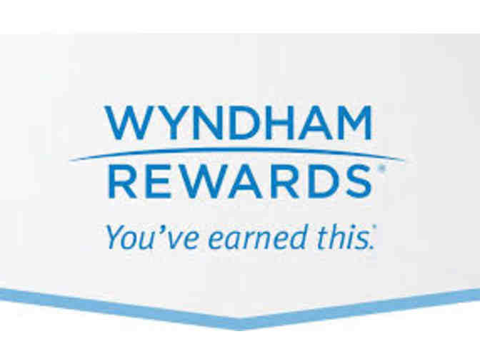 Gift Certificate for 60,000 Wyndham Rewards Points