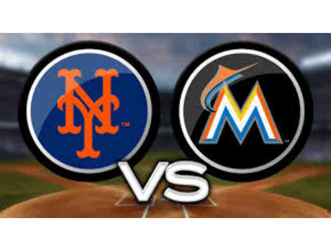 2 Tickets to NY Mets vs. Marlins Game on August 1st  (Includes access to Caesars Club) - Photo 1
