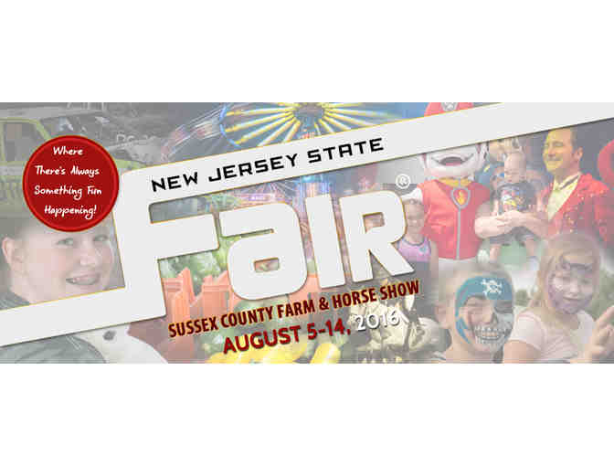 4 NJ State Fair Tickets