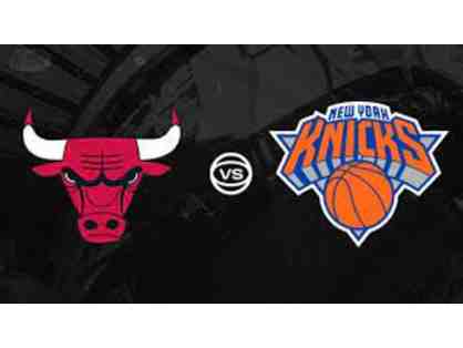 4 Tickets (Section 104) to the Knicks vs Bulls game on Sunday, April 14th