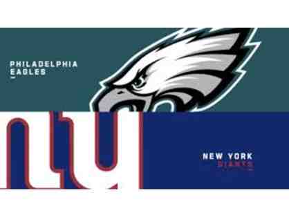 2 Lower-Level Tickets (Section 131) to the New York Giants vs Eagles game on October 9th