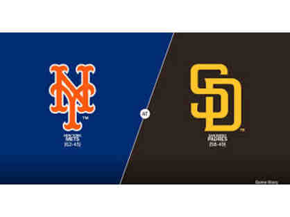 4 Amazing Seats (Sec 12 -Row 1) NY Mets vs. San Diego Padres - September 18 at 1:10PM
