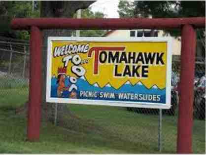 4 Weekday Passes and Wristbands to Tomahawk Lake Water Park
