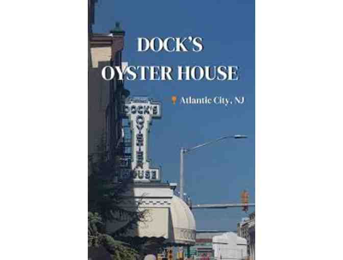 $100 Gift Card to Dock's Oyster House & 4 Admissions To Climb Absecon Light House in AC - Photo 1