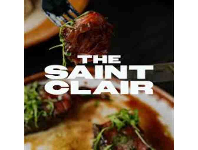 $100 Gift Card to The Saint Clair Restaurant and 2 AMC Movie Passes - Photo 1