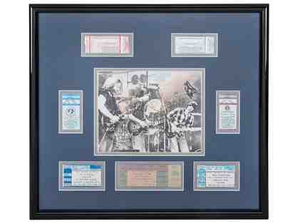 Grateful Dead Jerry Garcia Autographed Display