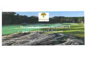 Golf for Four at the Woodlands, Falmouth, ME (4 guest greens fees including cart)