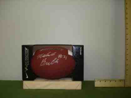 New England Patriot Malcolm Butler Autographed Football