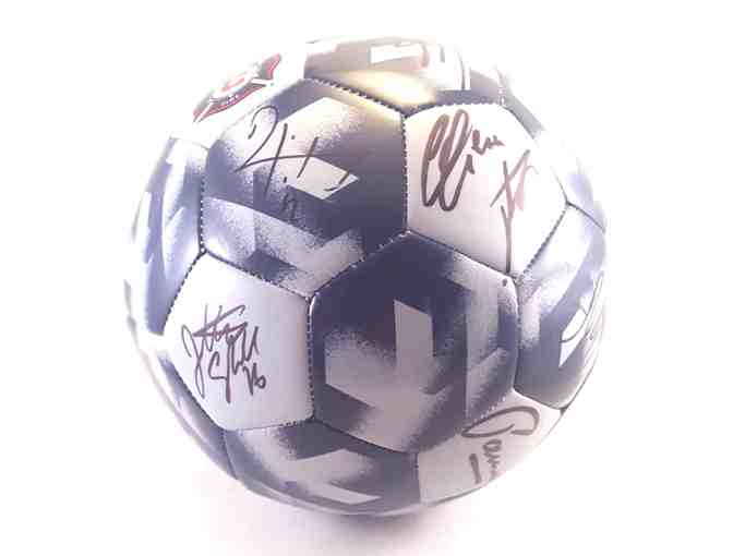 Chicago Fire Team Autographed Soccer Ball
