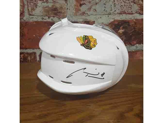 Chicago Blackhawks Marian Hossa Autographed Mini Helmet