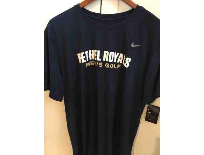 Bethel Gym Bag with XL Bethel University Tee Shirt and XL BU Long Sleeved Pullover