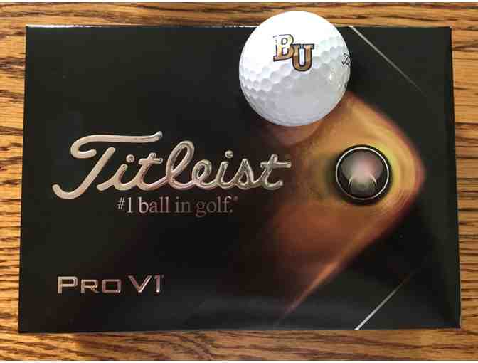 Bethel University Nike M White Tee Shirt, Bethel Towel, 12 BU golf balls with BU logo