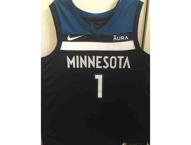 Autographed Anthony Edwards Jersey - Minnesota Timberwolves