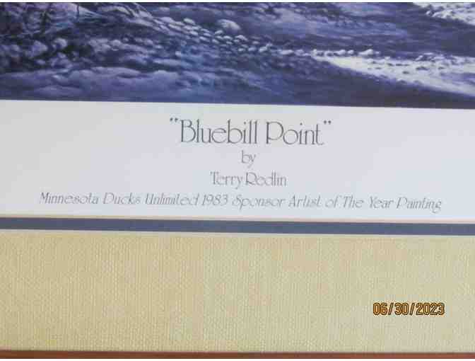 Terry Redlin print - Bluebill Point