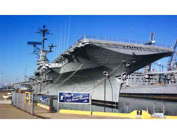 Family Boarding Pass to the USS Hornet Sea, Air & Space Museum