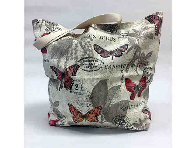 Butterfly Tote Bag - Handmade & Reversible!