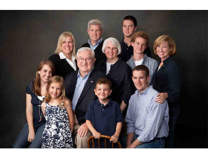 Family Studio Portrait Session with Mary Small Photography